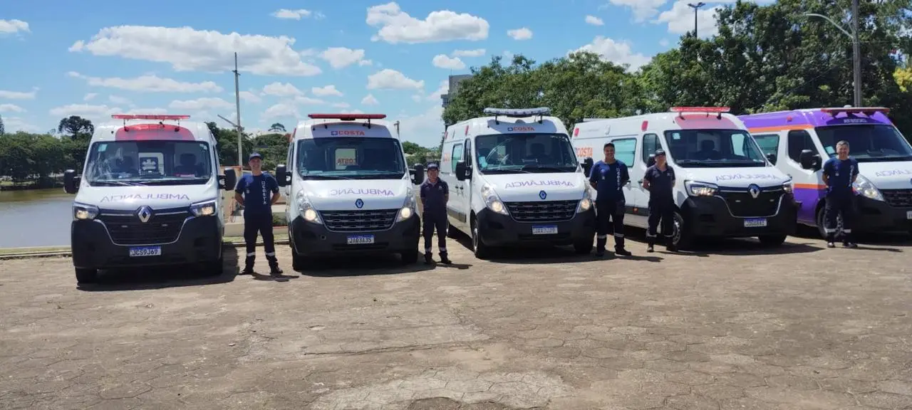 Ambulância Costa Ambulâncias com equipamentos de última geração